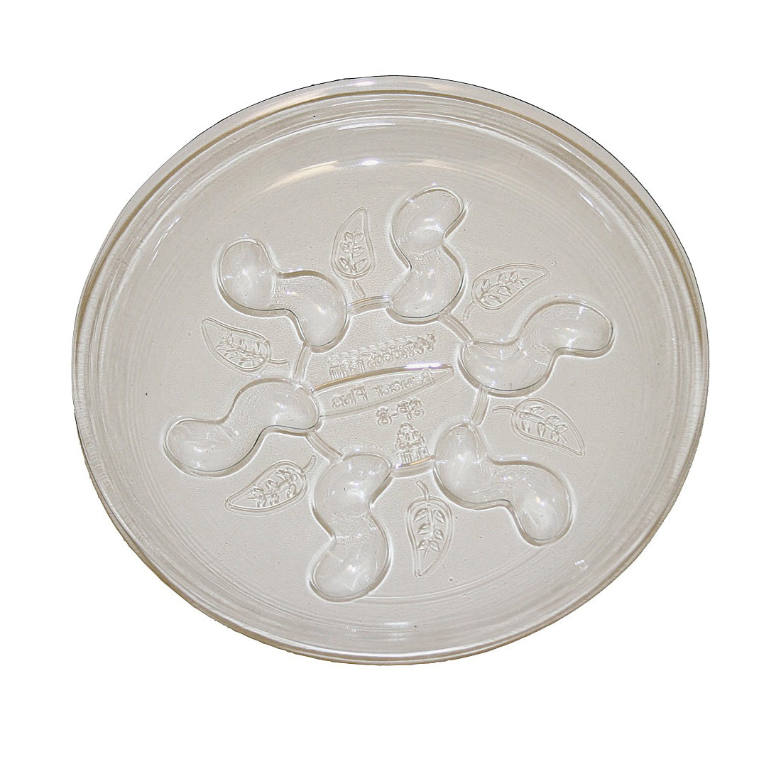 Gardener's Blue Ribbon Saucer Plus SP8VUS Planter Saucer, 8 in Dia, Plastic, Clear