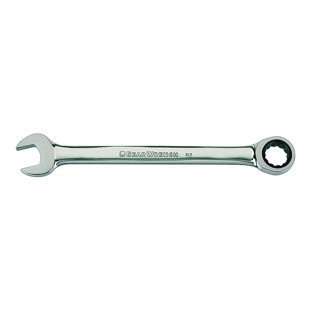 GearWrench 9020 Combination Wrench, SAE, 5/8 in Head, 8.201 in L, 12-Point, Steel, Chrome, Standard Handle