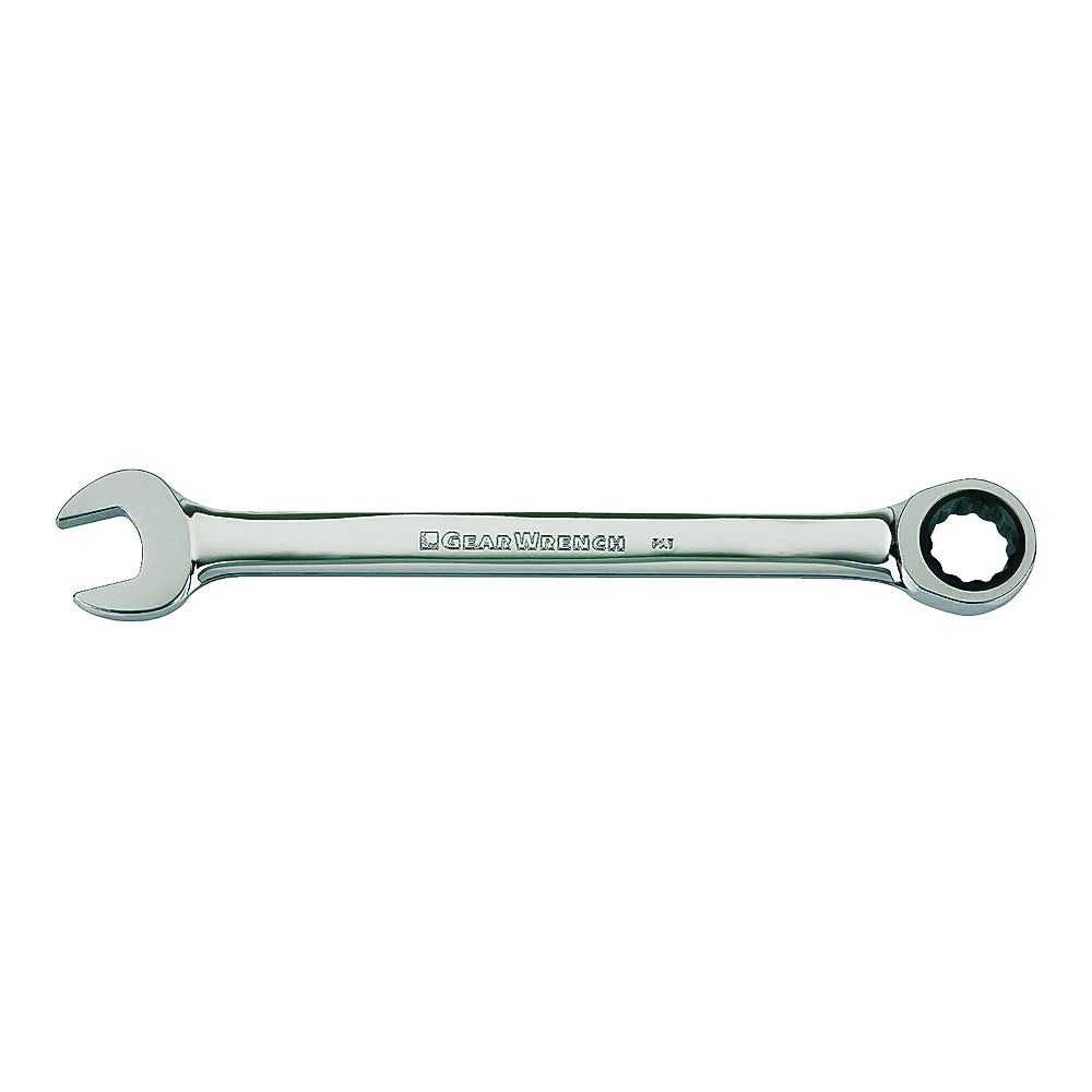 GearWrench 9020 Combination Wrench, SAE, 5/8 in Head, 8.201 in L, 12-Point, Steel, Chrome, Standard Handle