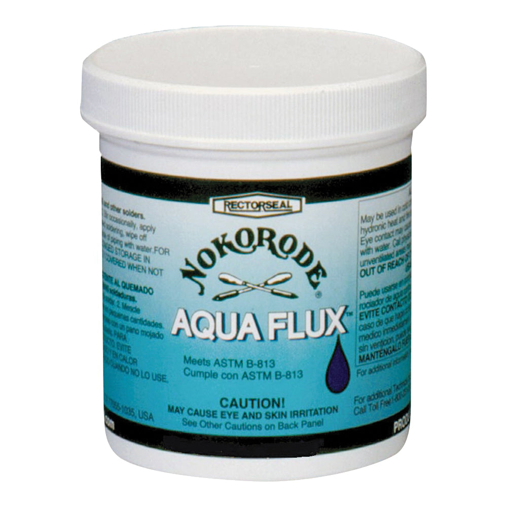 NOKORODE Aqua Flux Series 74047 Flux, 4 oz, Paste, Tan