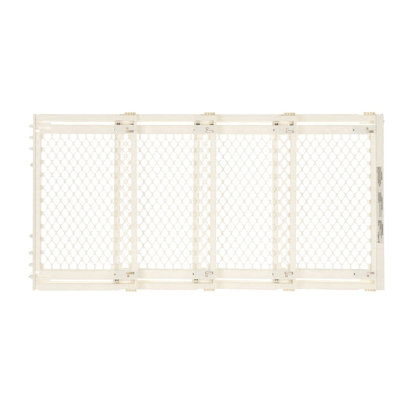 North States 8748 Safety Gate, Plastic, Ivory, 31 in H Dimensions