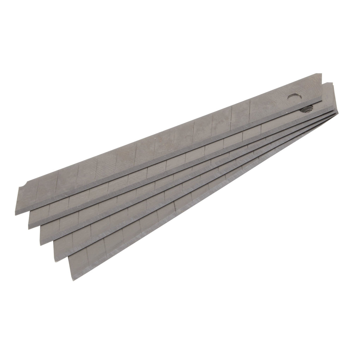 Vulcan JL54340 Blade, 9 mm, 3-3/8 in L, Carbon Steel, Single Edge, 1-Point