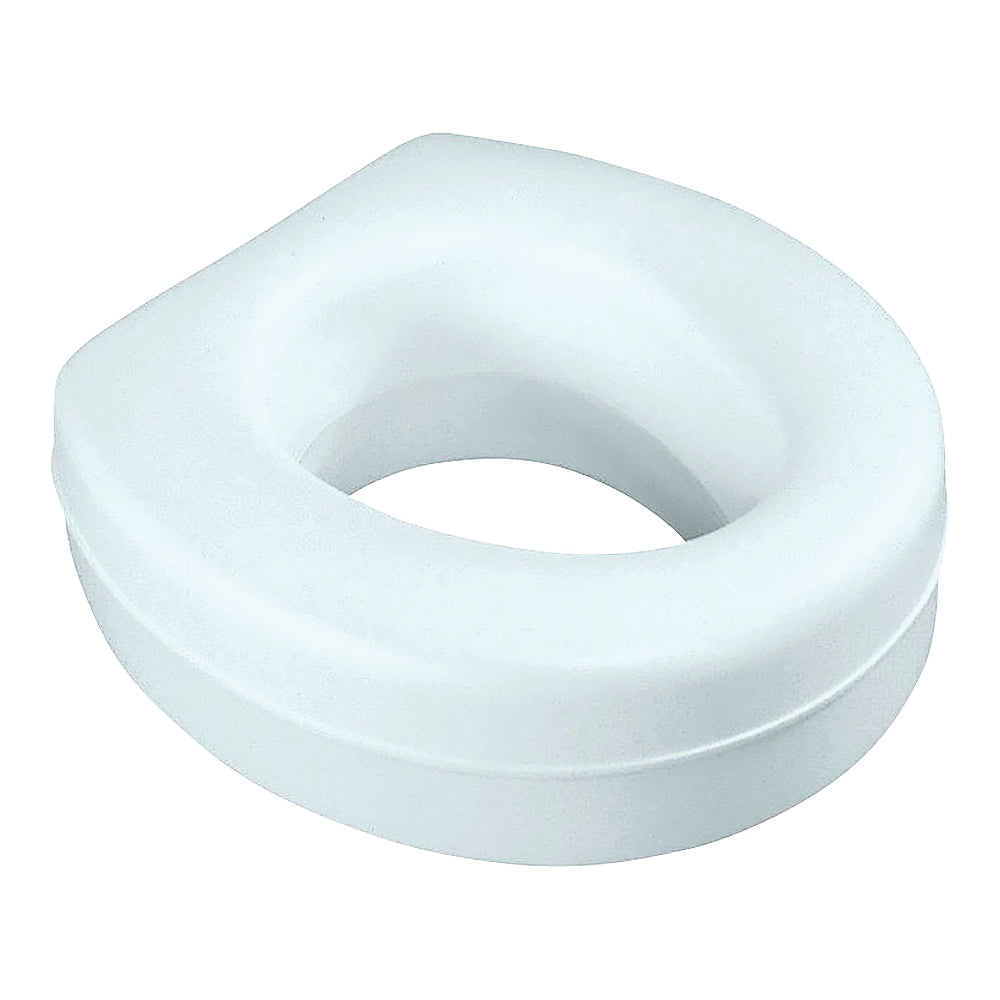 MEDLINE MDS80318 Series MDS80318RW Toilet Seat, Polyethylene, White