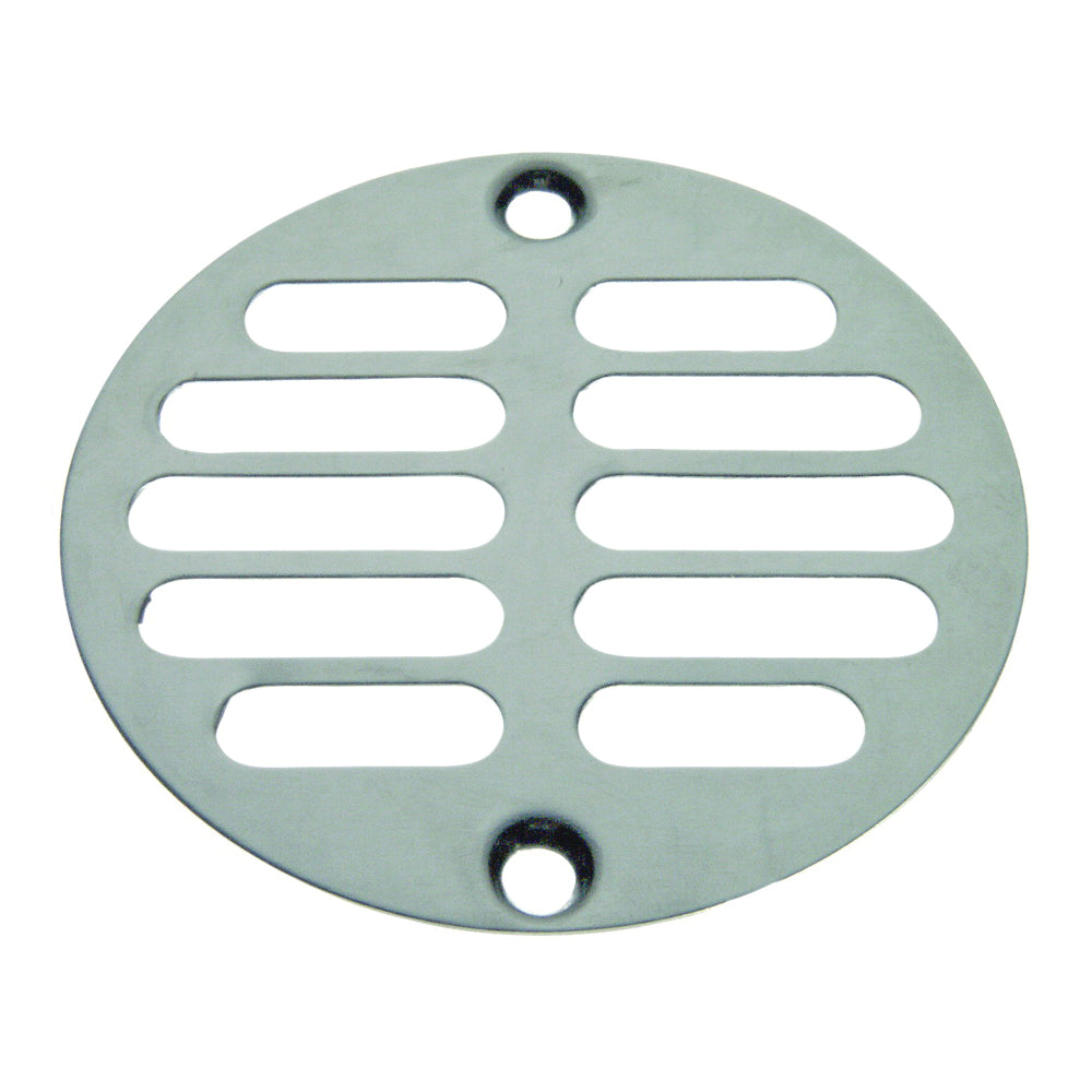 Danco 88921 Shower Drain Strainer, Brass, Chrome, For: 3 in Drains