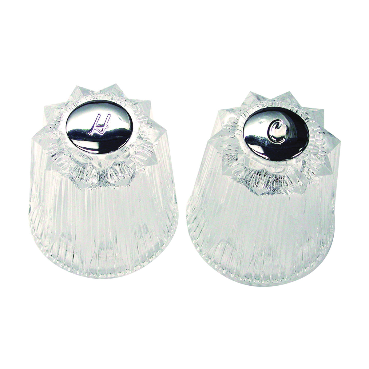 Danco 88445 Faucet Handle, Acrylic, For: Price Pfister Two Handle Windsor Lavatory Faucets