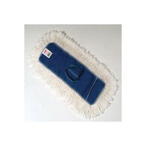 Rubbermaid Kut-A-Way FGK15300 WH00 Dust Mop Head, Cotton, White