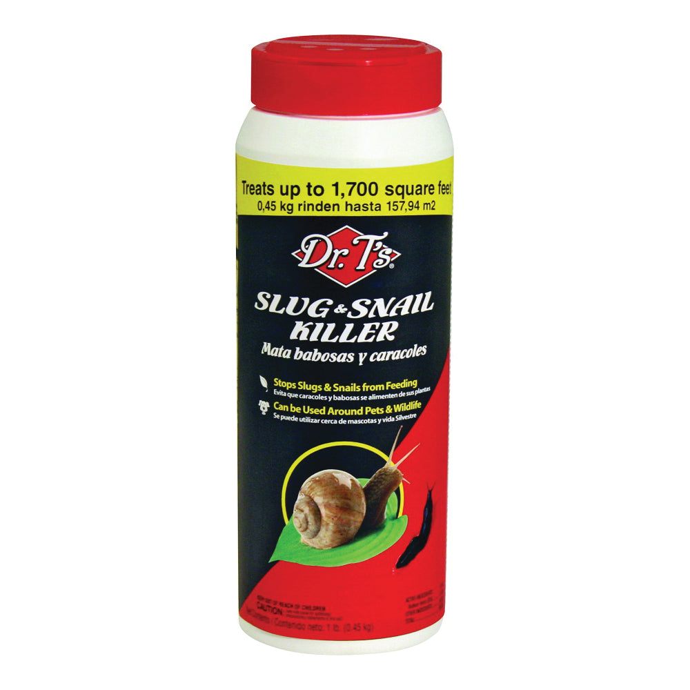 Woodstream Dr. T's DT125 Slug and Snail Killer, Solid, 1 lb