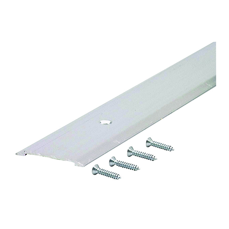 M-D 11056 Saddle Threshold, 36 in L, 1-3/4 in W, Aluminum