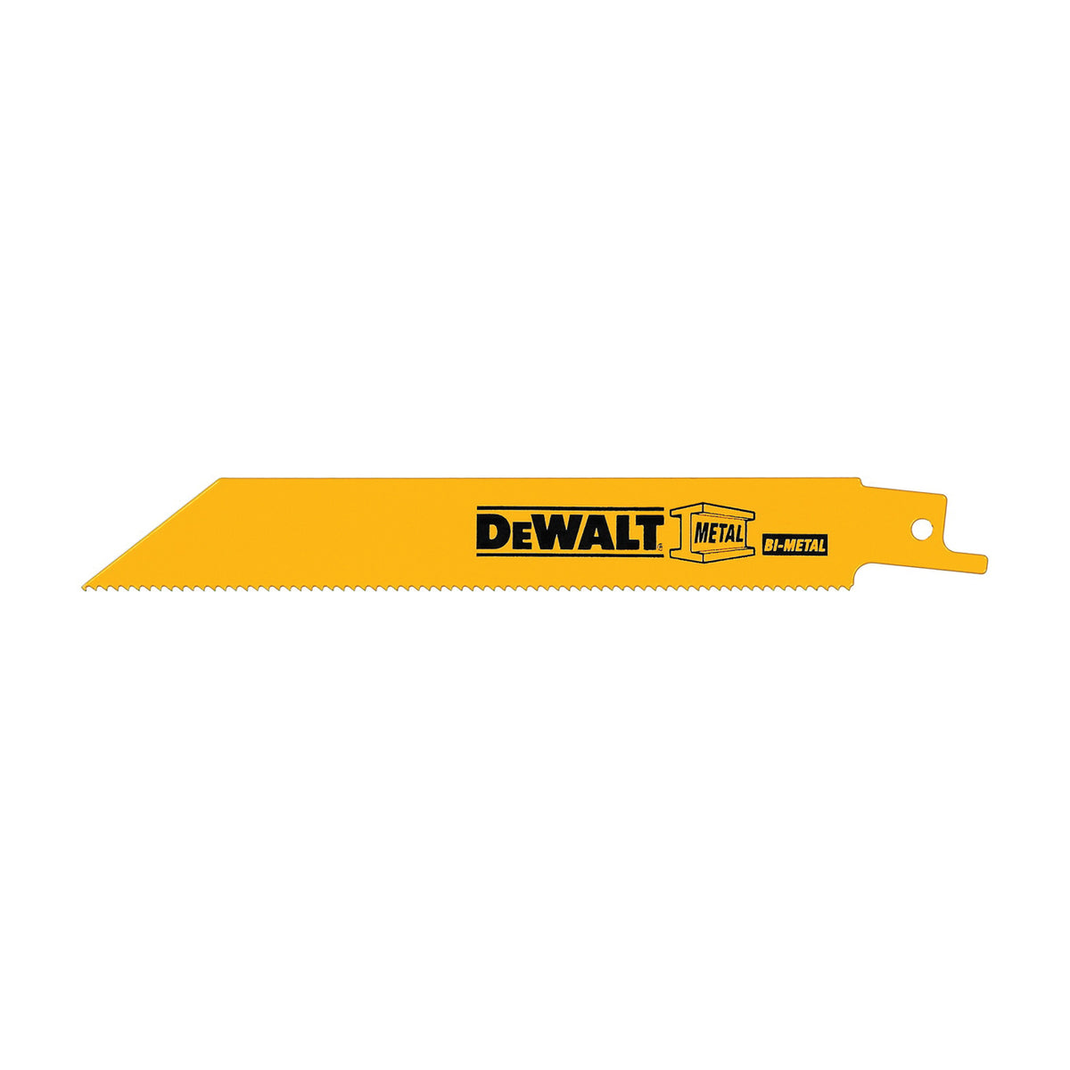 DeWALT DW4808B25 Reciprocating Saw Blade, 3/4 in W, 6 in L, 14 TPI