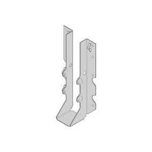 MiTek JUS210-3 Slant Joist Hanger, 8-3/8 in H, 2 in D, 4-5/8 in W, 2 in L x 10 to 14 in H, Steel, Galvanized