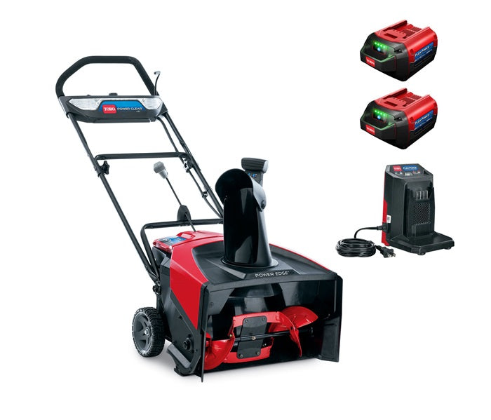 TORO 21&quot; 60V MAX* (2 x 6.0 ah) Electric Battery Powered Clear Snow Blower (39902)