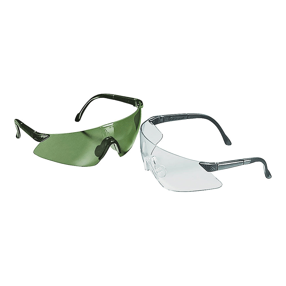 MSA LUXOR Series 697517 Safety Glasses, Scratch-Resistant Lens, Frameless Frame, Black Frame