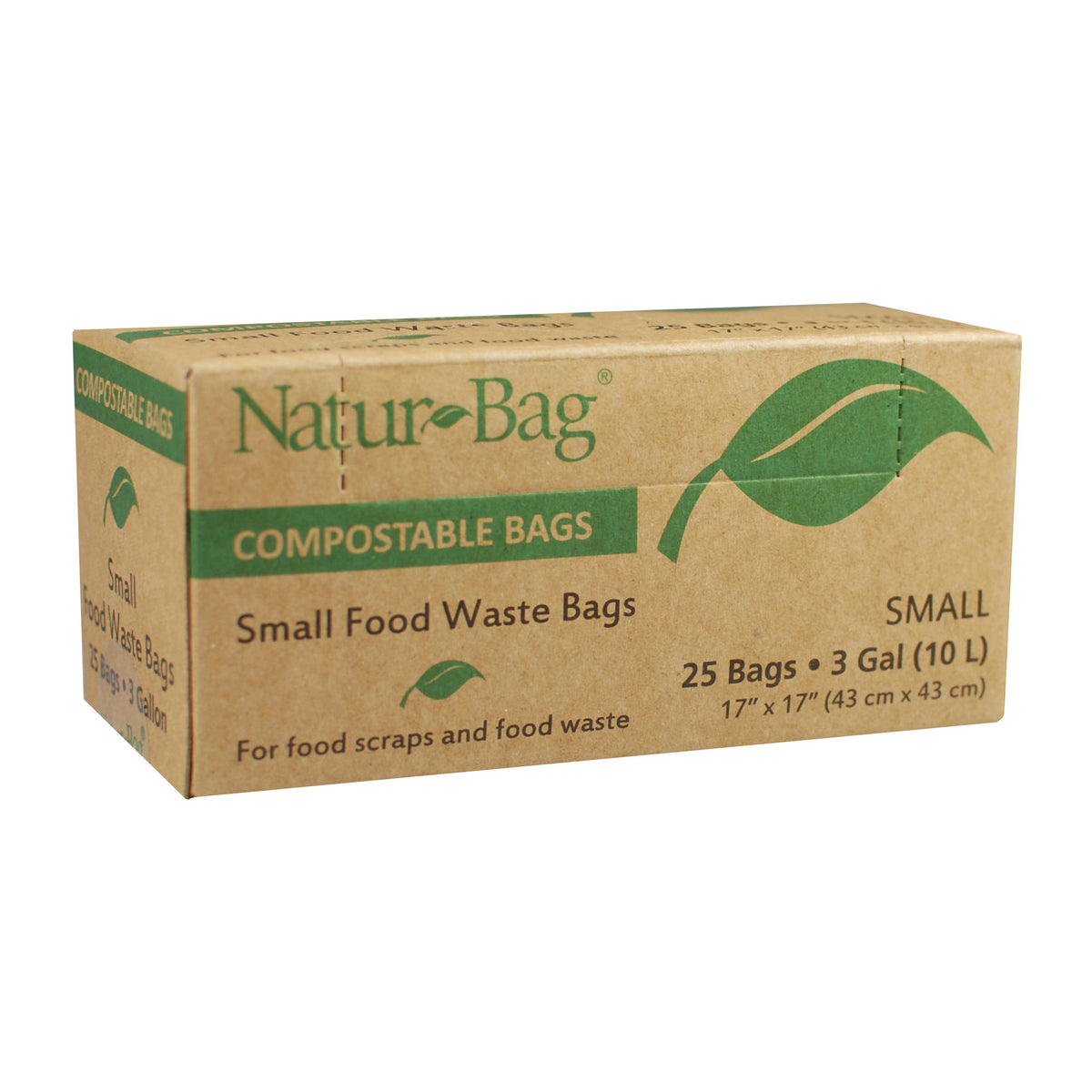 NATUR-TEC NT1075-RTL-00004 Trash Bag, 3 gal Capacity