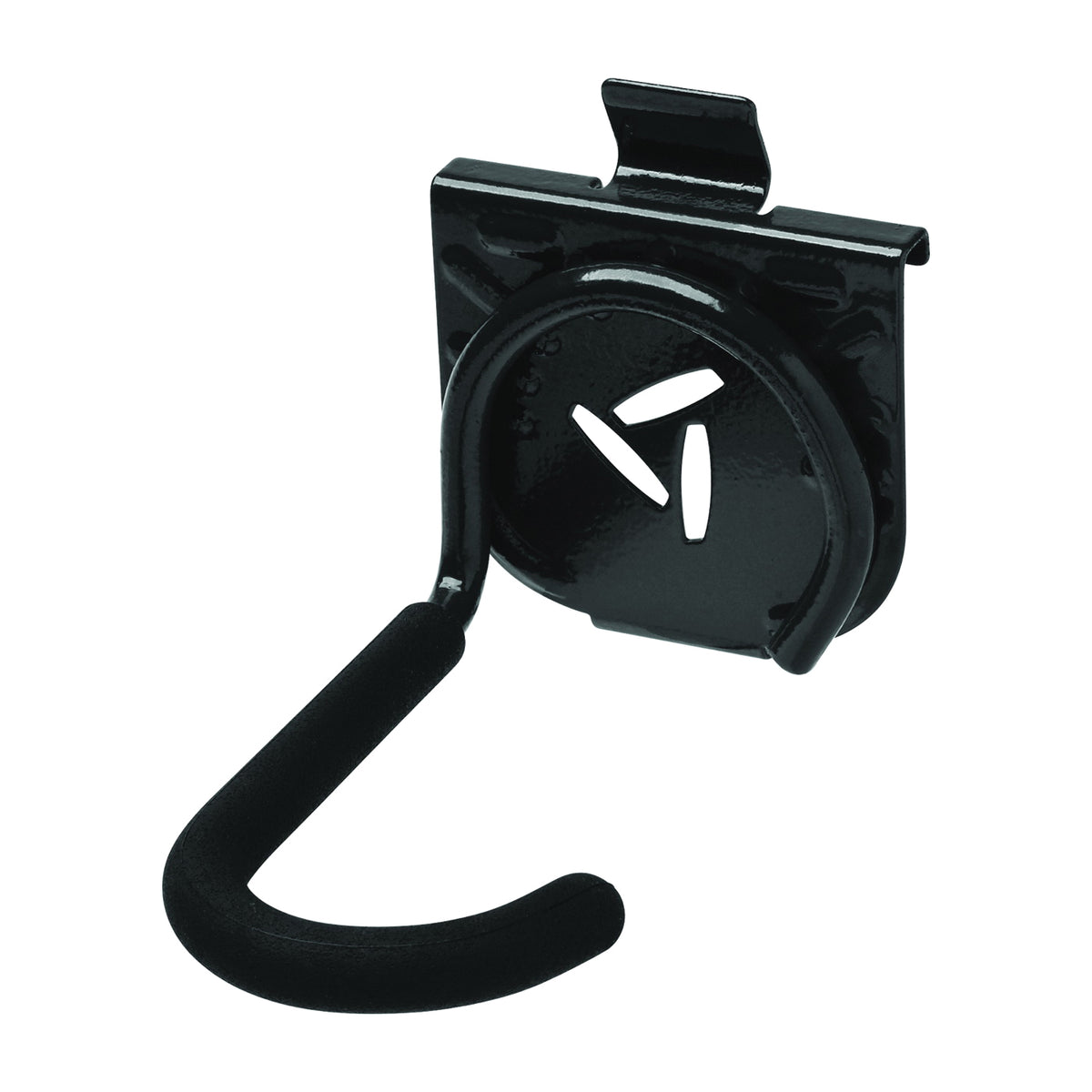 GLADIATOR GAWUXXVBRH Vertical Bike Hook, 30 lb, Steel, Granite, Powder-Coated