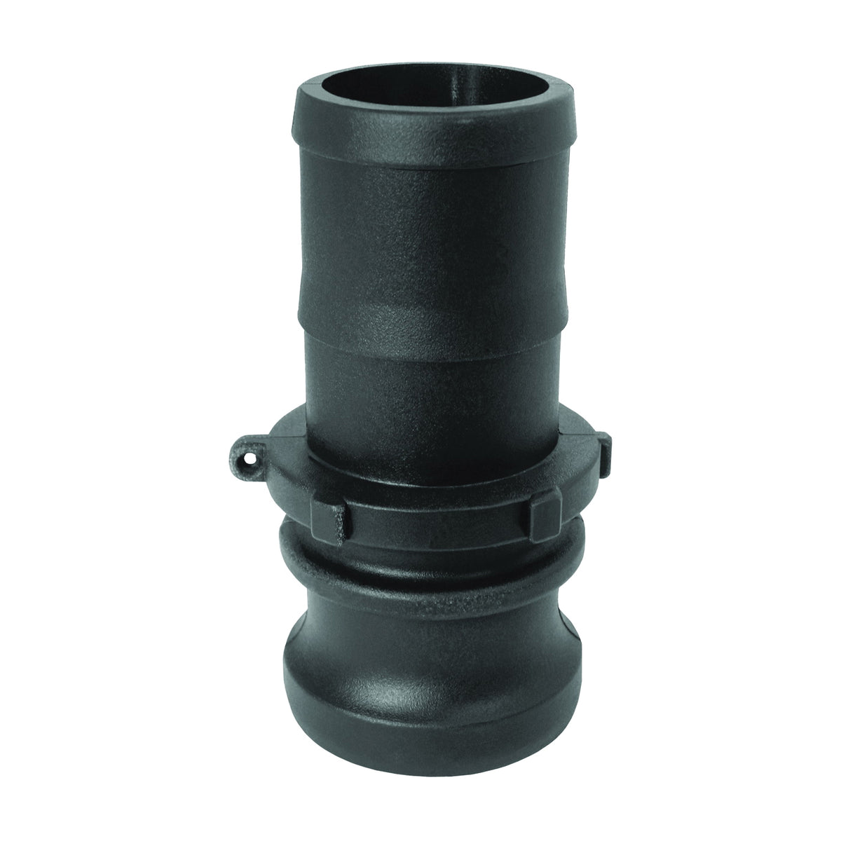GREEN LEAF 150E/GLP150E Cam Lever Coupling, 1-1/2 in, Male x Hose Barb, Glass Filled Polypropylene