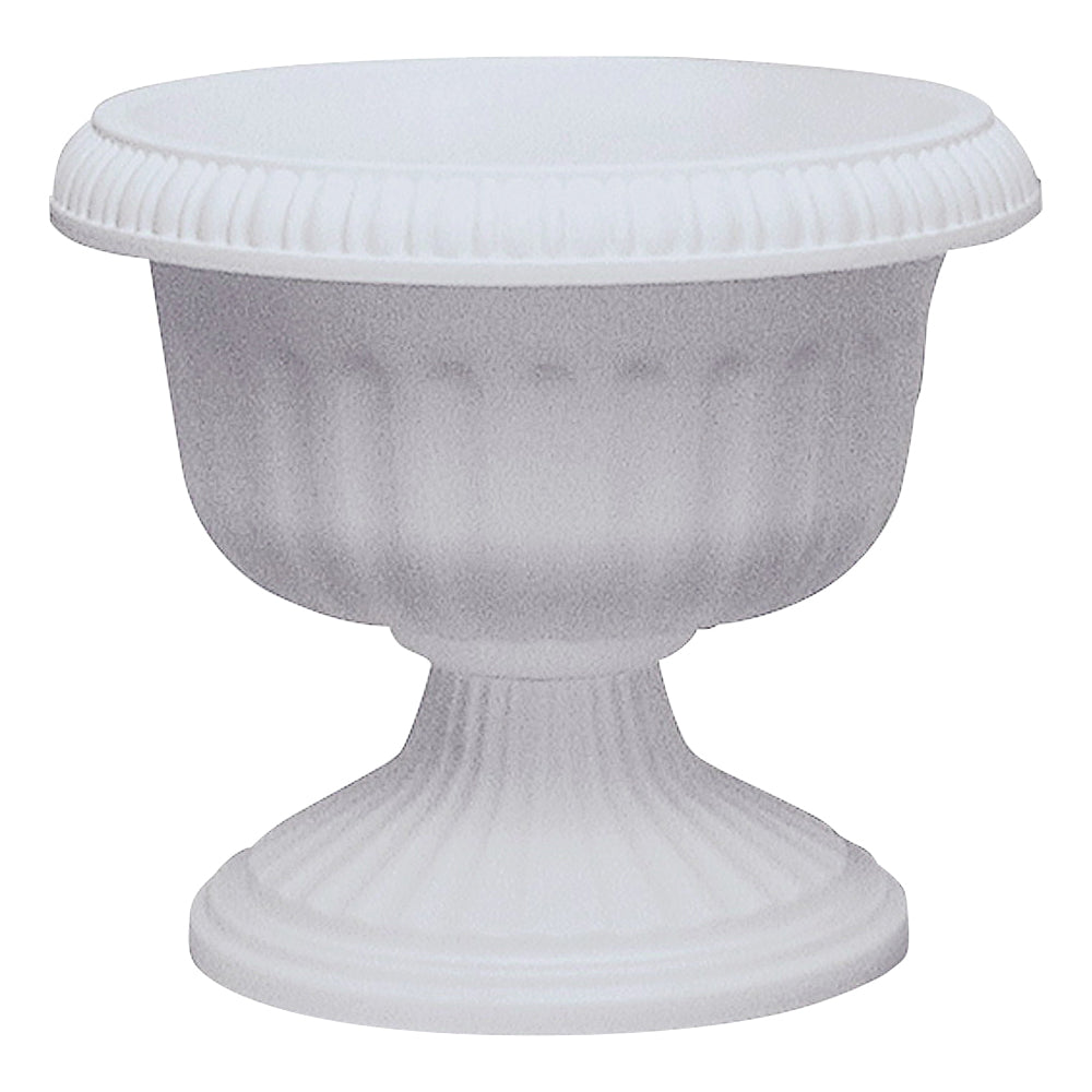 Southern Patio UR1810ST Urn Planter, 17.63 in W, 17.63 in D, Plastic, Stone