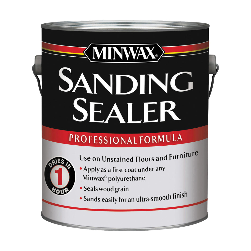 Minwax 157000000 Sanding Sealer, Cream, Liquid, 1 gal, Canister