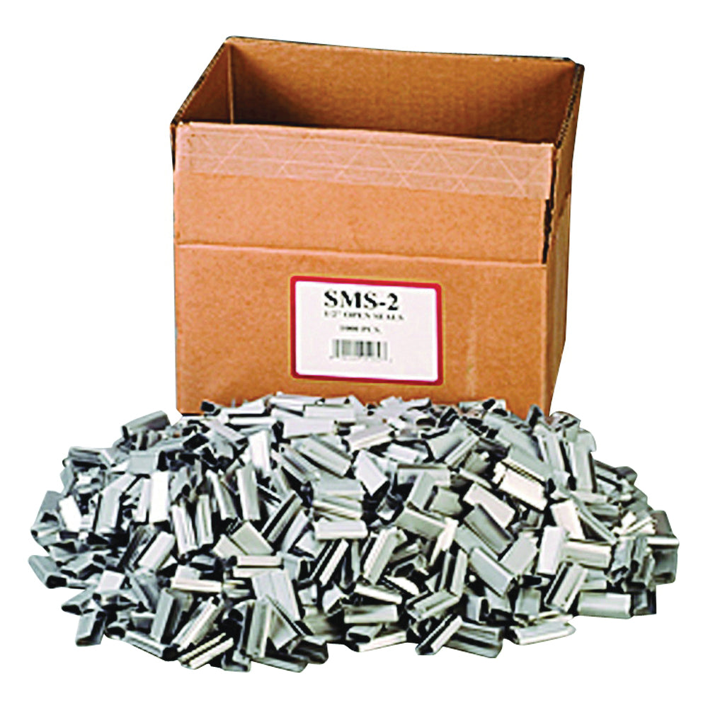 Nifty Wrapper SMS2 Strapping Seal, 1/2 in, Metal