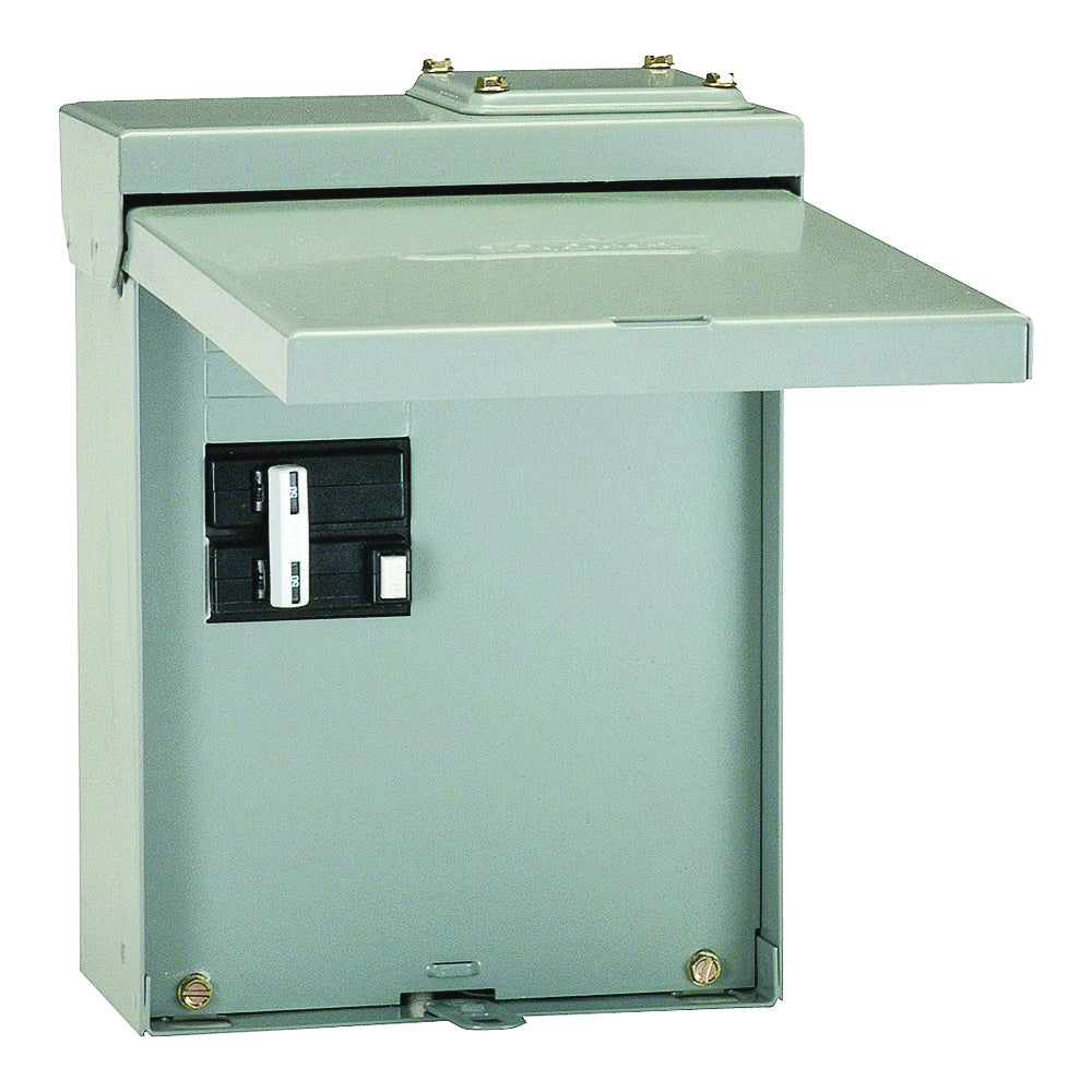 GE Industrial Solutions UG412RMW250P Spa Panel, 1 -Phase, 50/125 A, 120/240 V, 2 -Space, 6 to 2/0 AWG Wire