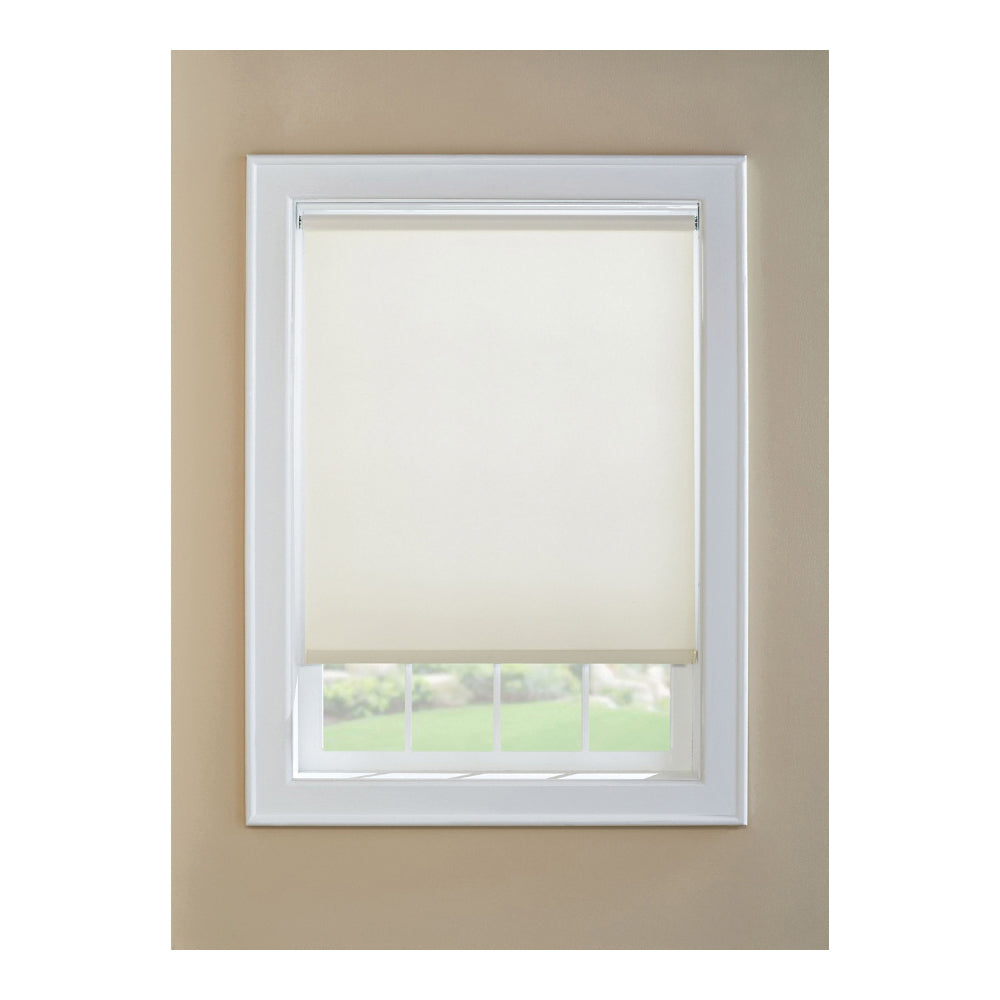 LEVOLOR SRSECF3706001D Window Shade, 60 in L, 37 in W, 1-Ply, Vinyl, White