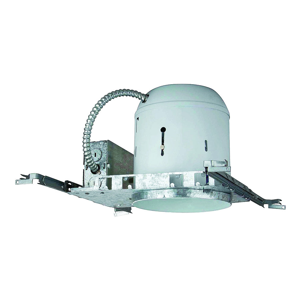 Boston Harbor 5000B-6-3L Recessed Lighting Housing, 6-1/4 in Dia Recessed Can, Steel, White