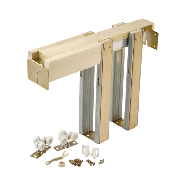 Johnson Hardware 153068PF Universal Pocket Door Frame Kit