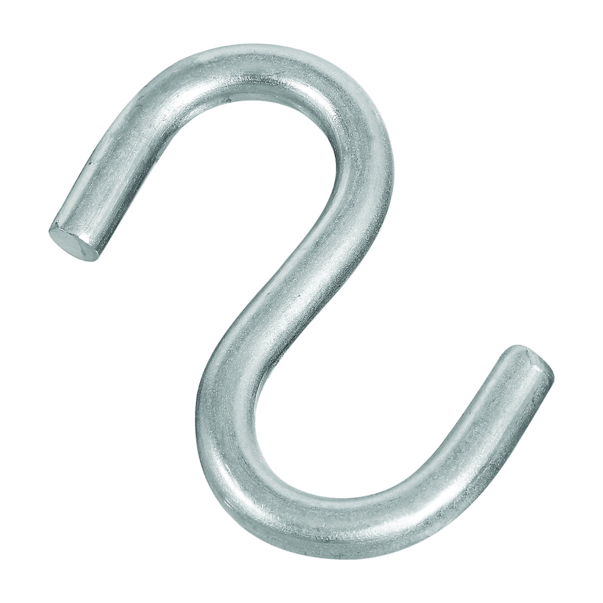 National Hardware N233-569 S-Hook, 145 lb Working Load, 0.31 in Dia Wire, Stainless Steel, Stainless Steel