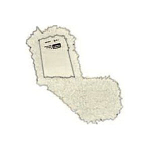 Rubbermaid FGK75500 WH00 Dust Mop Head, Cotton, White