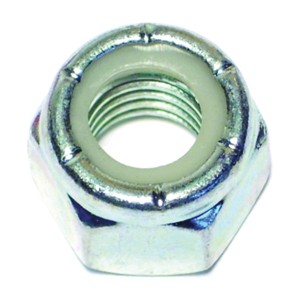 MIDWEST FASTENER 03653 Lock Nut, Coarse Thread, 1/2-13 Thread, Nylon, Zinc