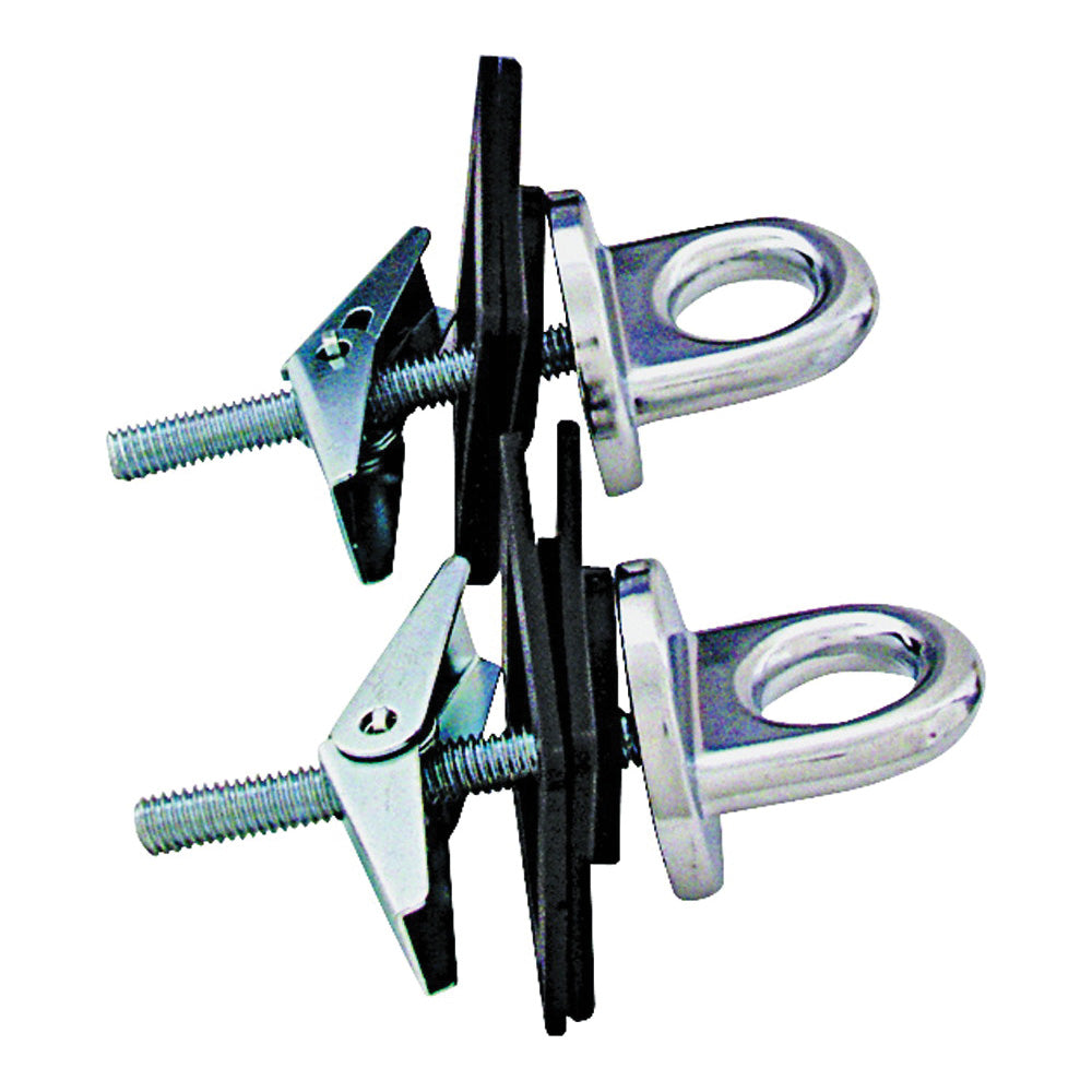 ProSource RT70557 Anchor Bolt, Heavy-Duty, Steel, Zinc, Rubber, Chrome, For: Truck Bed