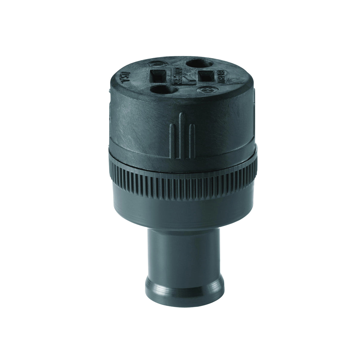 Eaton Wiring Devices 224-BOX Electrical Connector, 2 -Pole, 15 A, 125 V, NEMA: NEMA 1-15, Black