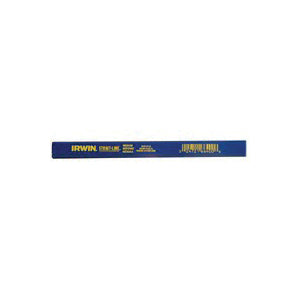 IRWIN 66305SL Carpenter Pencil, Blue, 7 in L, Wood Barrel