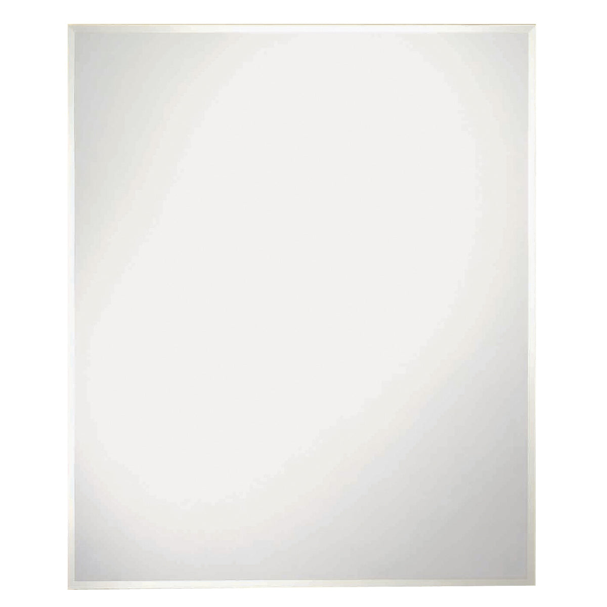 RENIN 201240 Somerset Frameless Mirror, 36 in L, 30 in W, Rectangular, Clear Frame
