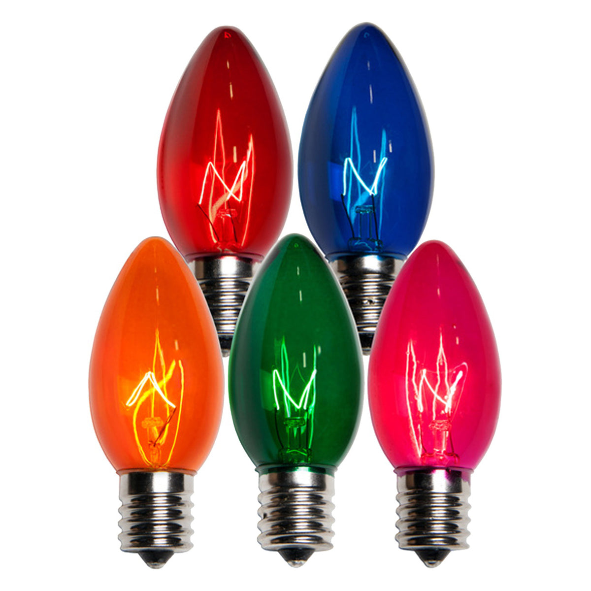 Hometown Holidays 19250 Replacement Bulb, 175 W, Copper Lamp Base, incandescent Lamp, Multi Light