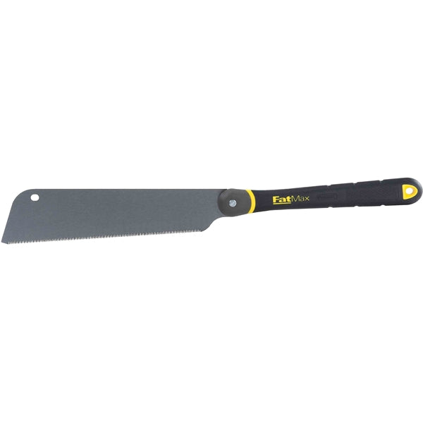 FATMAX 20-500 Single Edge Pull Saw, 9-7/8 in L Blade, 14 TPI, Cushion-Grip, Ergonomic Handle, Plastic/Rubber Handle