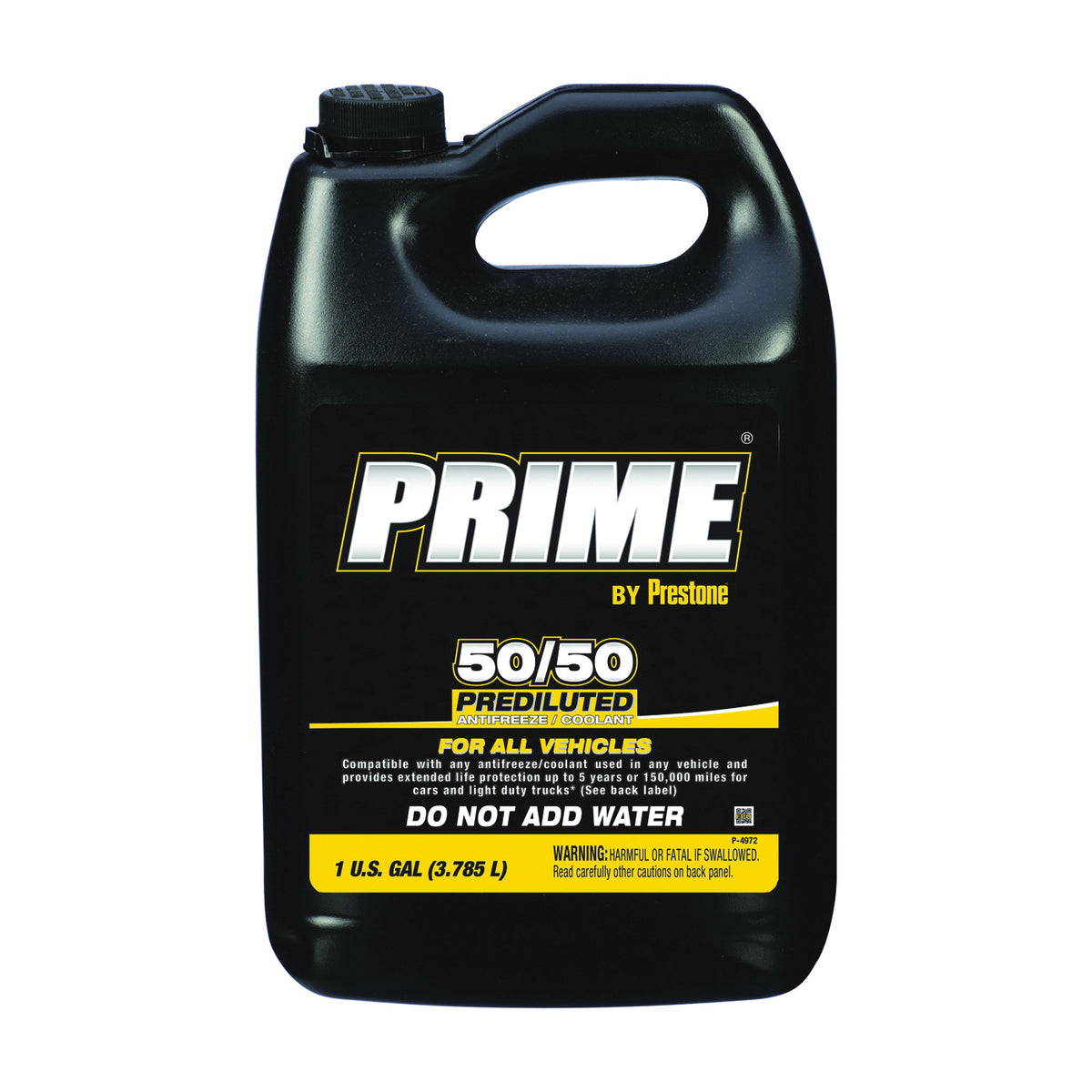 Prestone AF3100 Coolant, 1 gal, Yellow