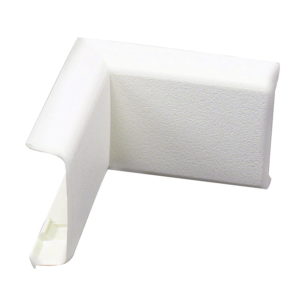 Wiremold NM7 Raceway Inside Elbow, Non-Metallic, Plastic, Ivory