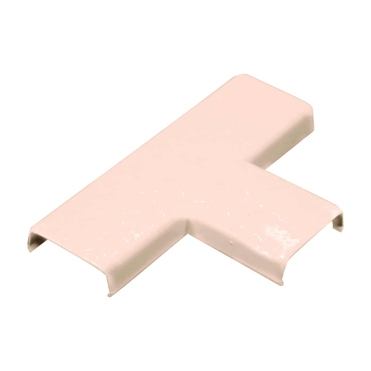 Wiremold NM11 Raceway T-Fitting, Plastic, Ivory