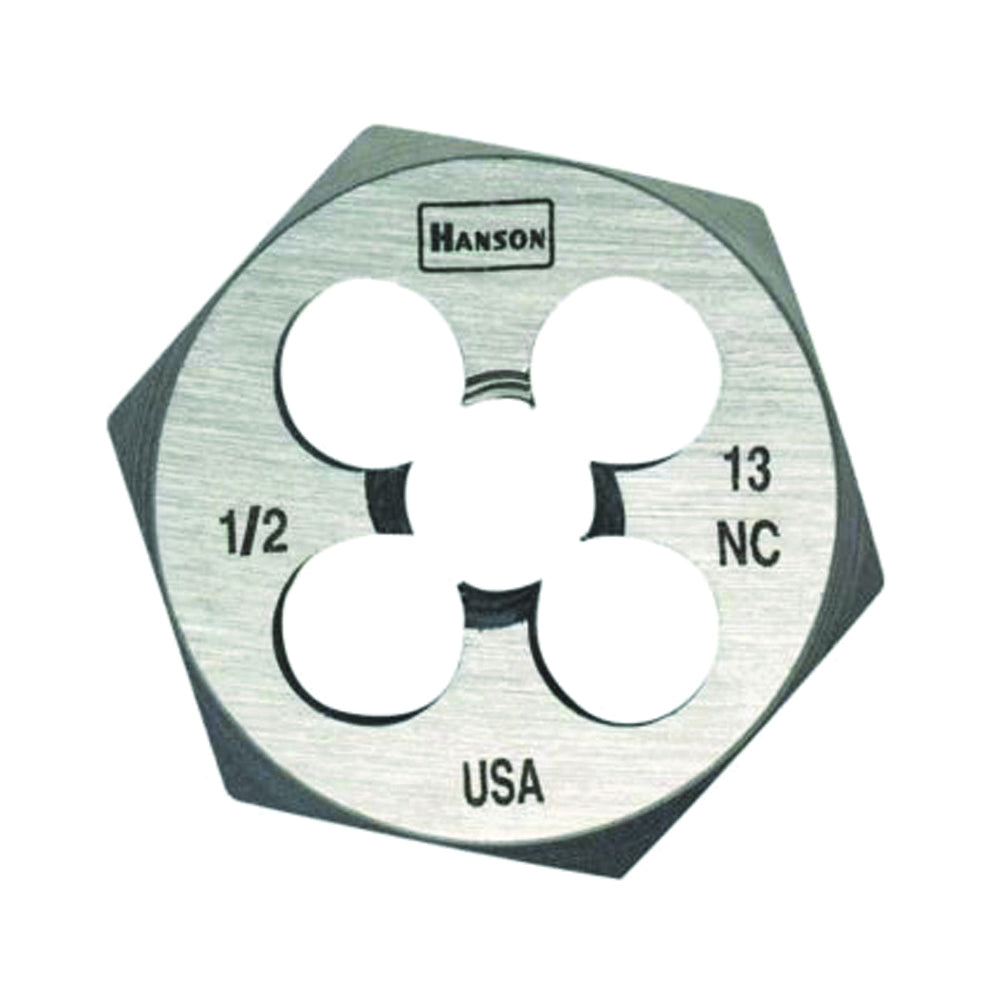 IRWIN 9445 Machine Screw Die, 1/2-20 Thread, NF Thread, Right Hand Thread, HCS