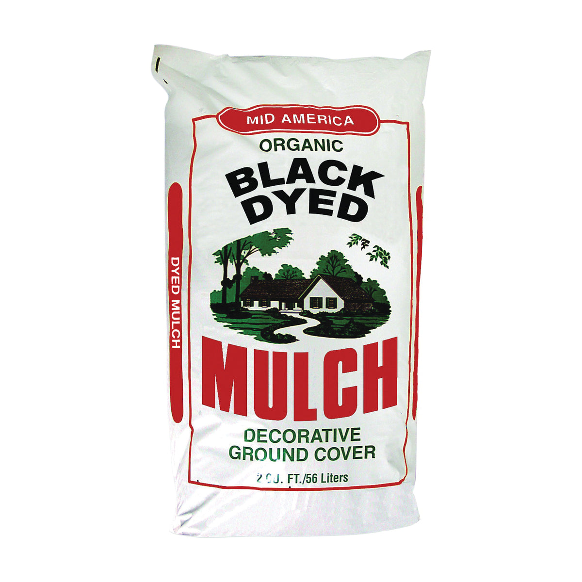 Mid-America 33335 Dyed Mulch, Black Bag