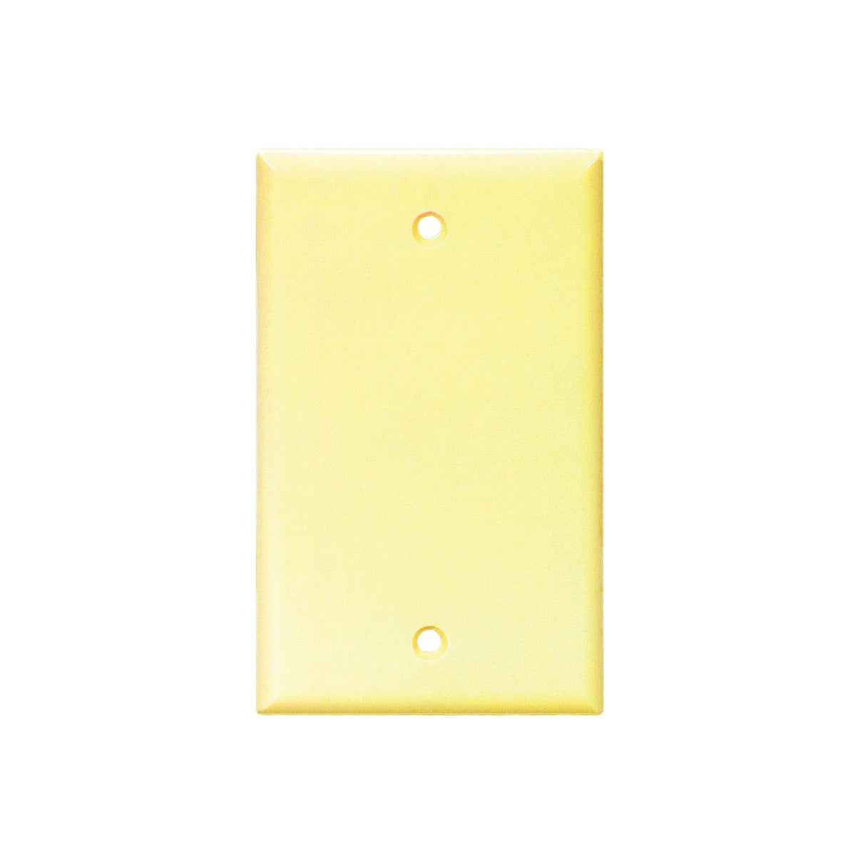 Eaton Cooper Wiring 2129 2129V-BOX Wallplate, 4-1/2 in L, 2-3/4 in W, 0.08 in Thick, 1 -Gang, Thermoset, Ivory