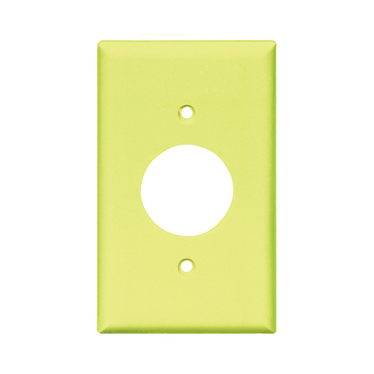 Eaton Wiring Devices 2131V-BOX Single Receptacle Wallplate, 4-1/2 in L, 2-3/4 in W, 1 -Gang, Thermoset, Ivory