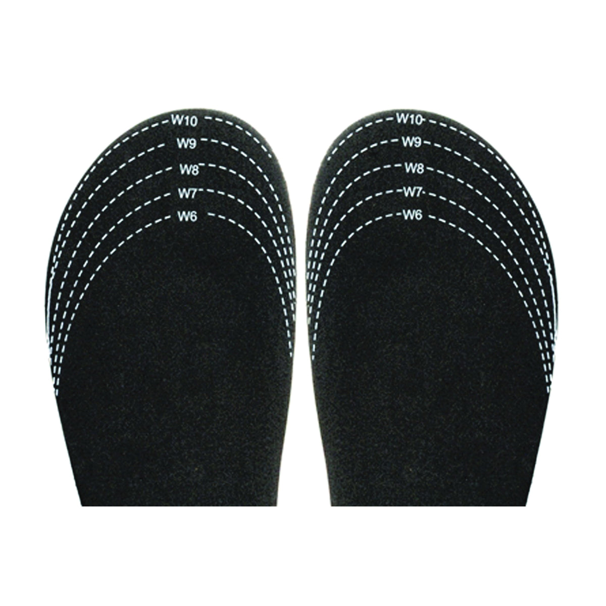 Sloggers Garden Outfitters Series 330BK Insole, 8, Black