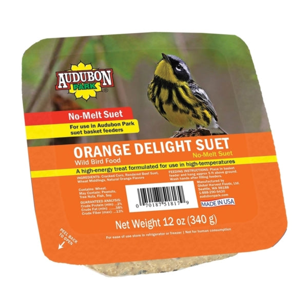 Audubon Park 2501 Wild Bird Food, Orange Delight Flavor, 11.25 oz