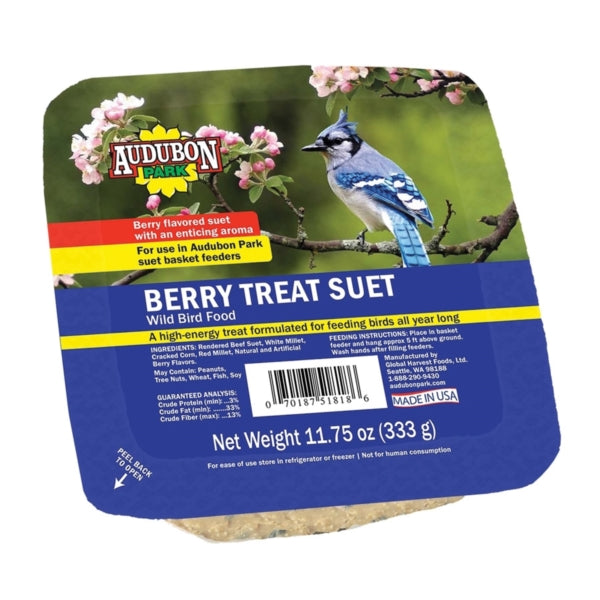 Audubon Park 1844 Wild Bird Food, Berry Treat Flavor, 0.734 lb