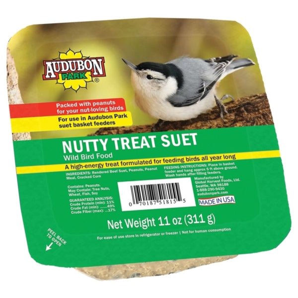 Audubon Park 1846 Wild Bird Food, Nutty Treat Flavor, 0.734 lb