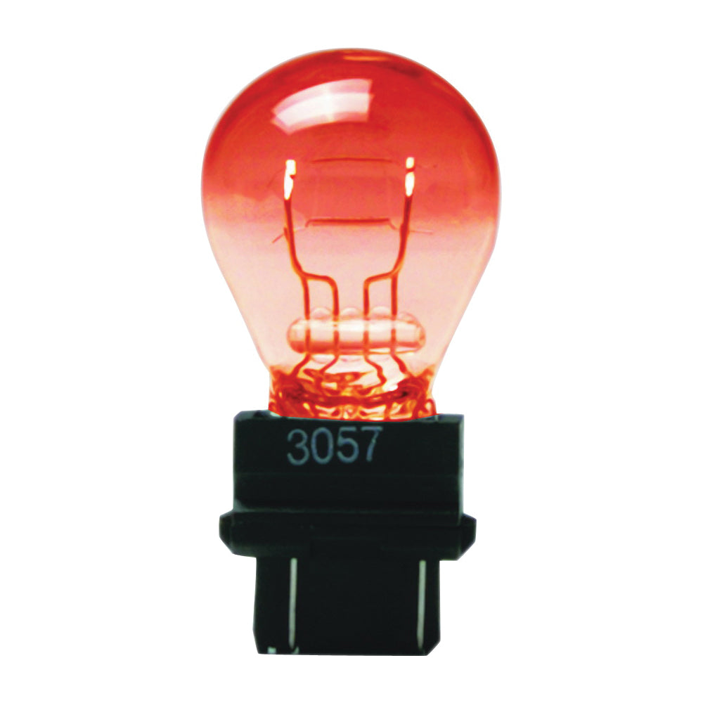EIKO 3057A-BP Lamp, 12.8/14 V, S8 Lamp, Polymer Wedge Base
