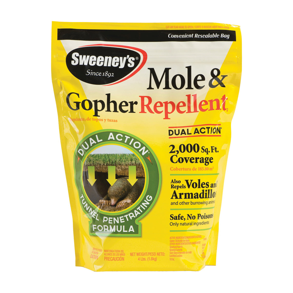 Victor Sweeney&#39;s S7001-1 Mole and Gopher Granular Repellent