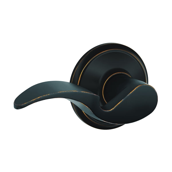 Schlage Avanti Series F10VAVA716 Passage Lever, Zinc, Aged Bronze