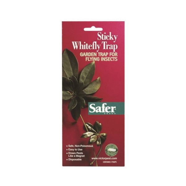Safer 00340 Sticky Whitefly Trap, Solid Box
